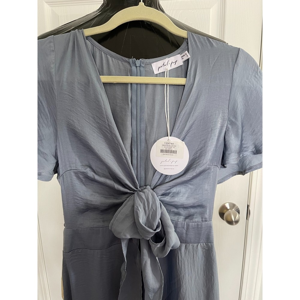 Petal and Pup Montrose Dress Blue Womans Size 6